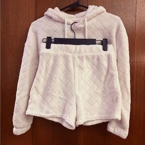 No Boundaries women 2 piece outfits sweat shorts set